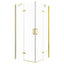 Flow Gold szögletes nyílóajtós zuhanykabin zuhanytálca nélkül