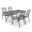Melfi 4+1 kerti bútor garnitúra szett