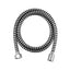 Strong zuhanycső PVC 1,5m króm-fekete