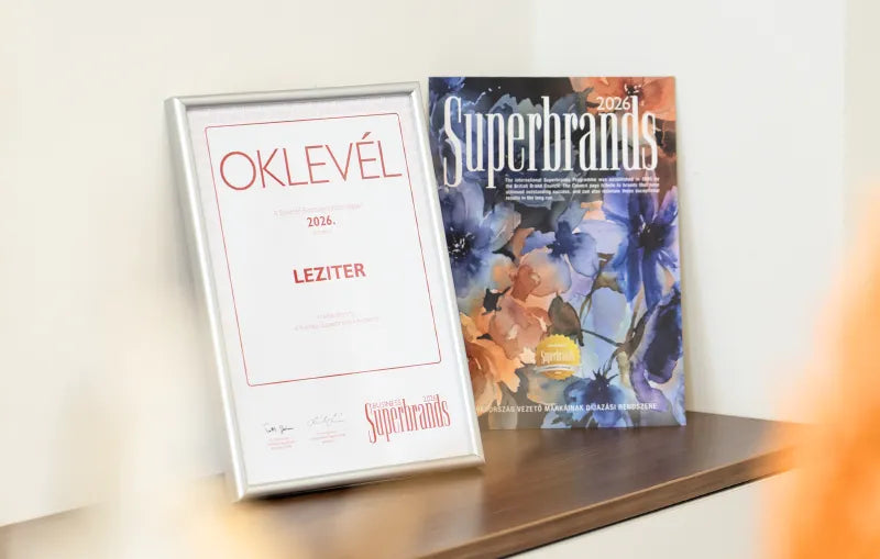 2026 Business Superbrands díjas a Leziter