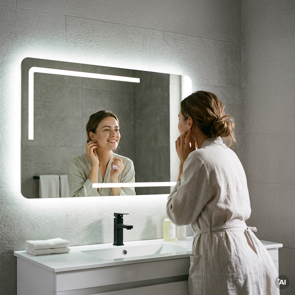 Ada 100 oglindă cu iluminare led Imagine secundară a produsului