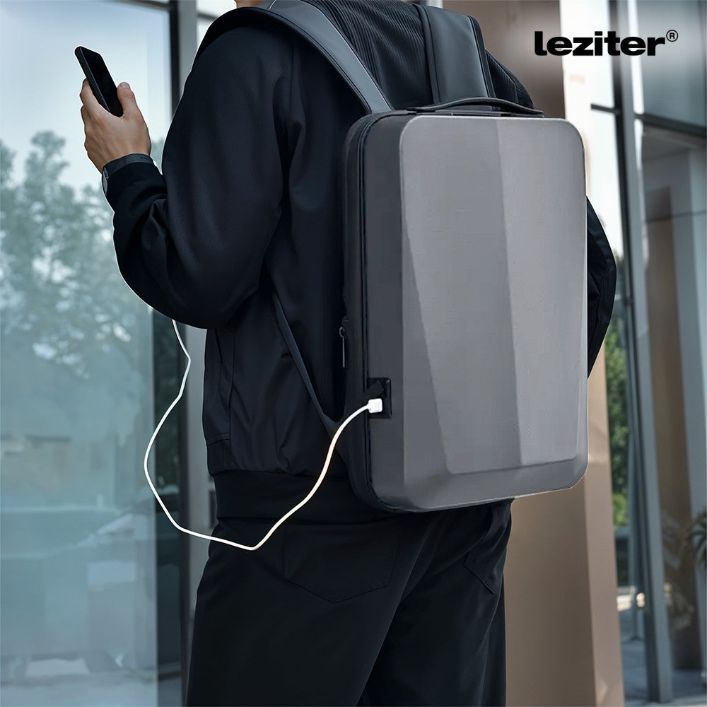 Axen merevített Usb-s laptop hátizsák Másodlagos kép