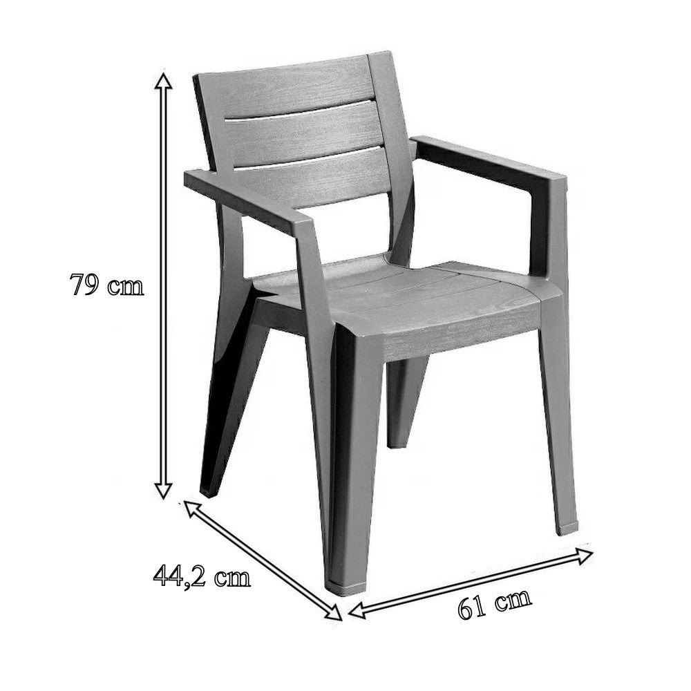 Set de mobilier de grădină Jelise 4+1 Imagine secundară a produsului