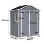 Manor 6x5 DD kerti ház
