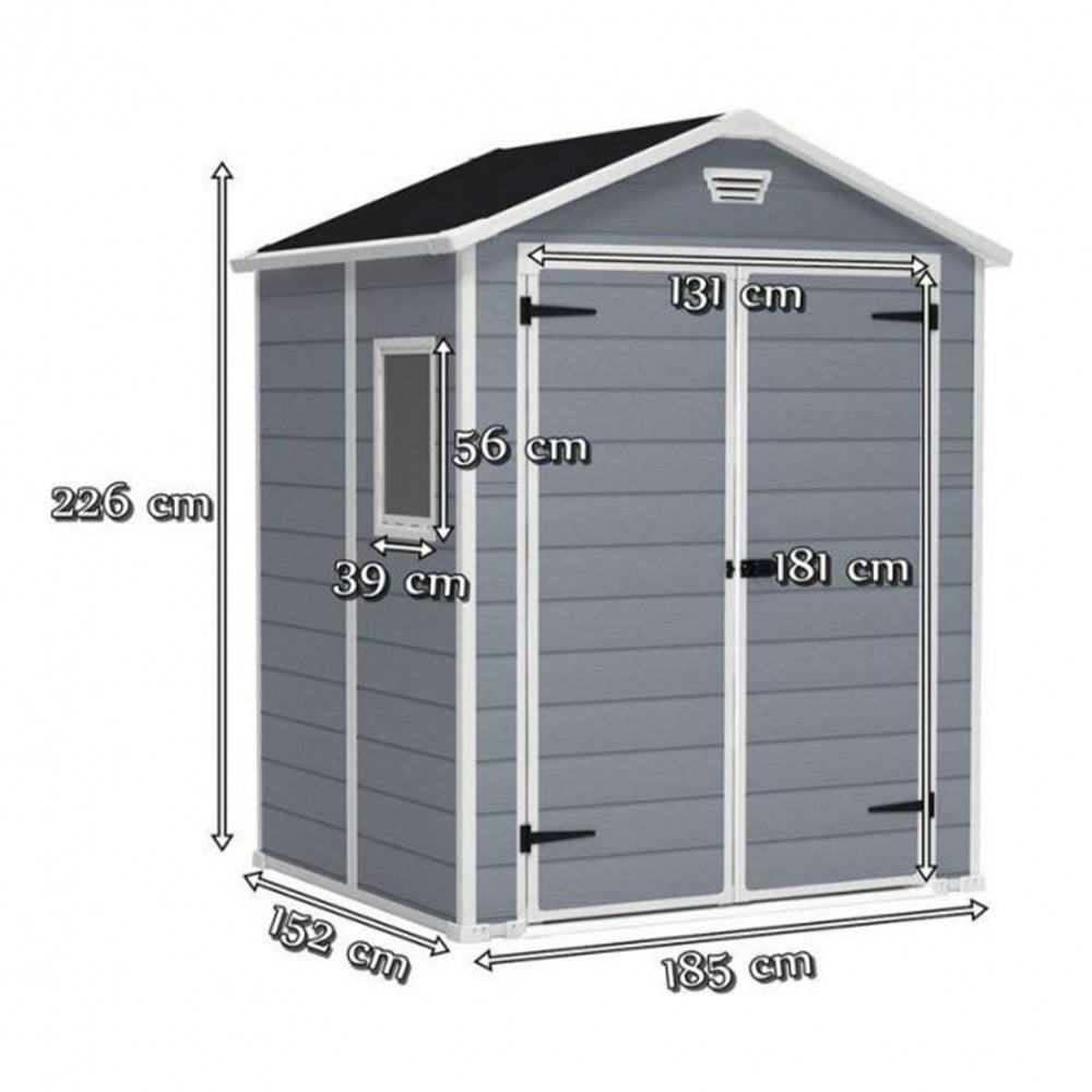 Manor 6x5 DD kerti ház