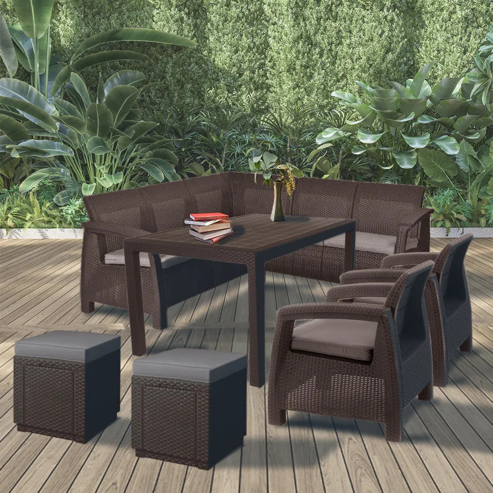 Corfu Relax duo cube kerti bútor garnitúra Másodlagos kép