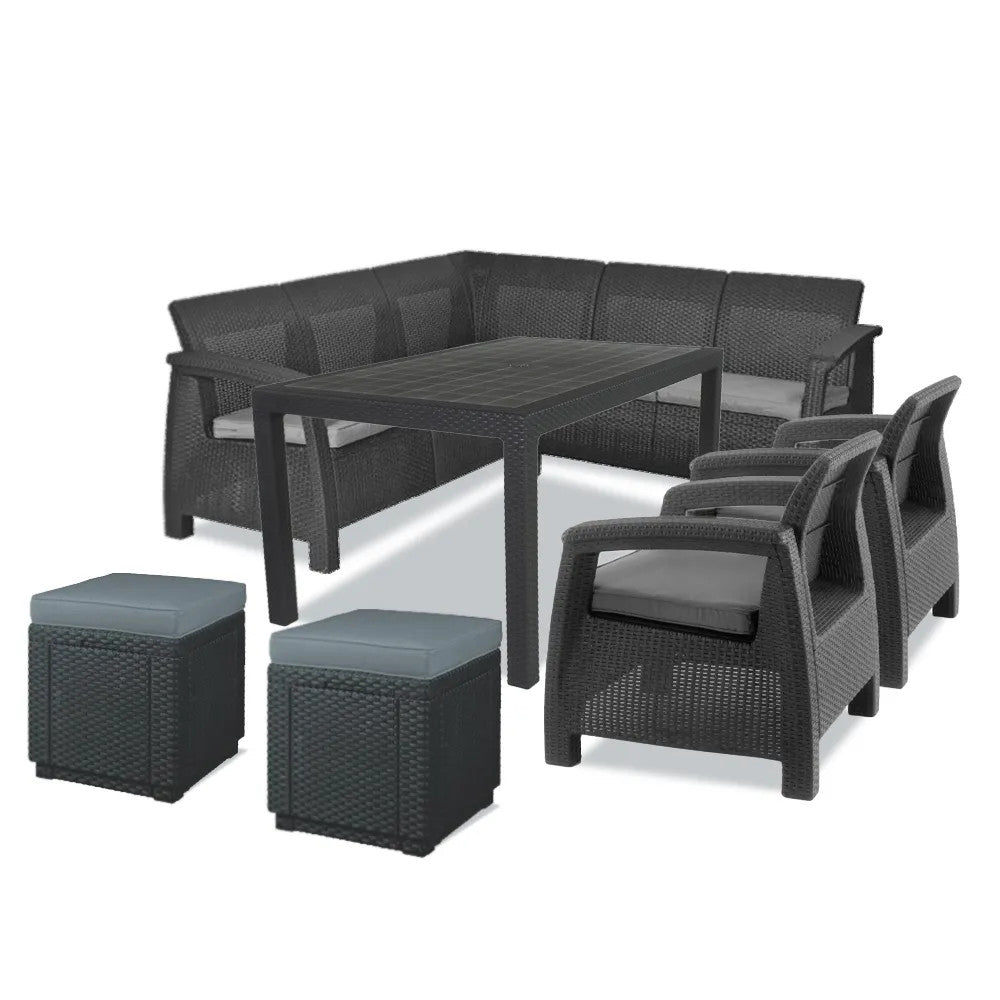 Corfu Relax duo cube kerti bútor garnitúra Másodlagos kép