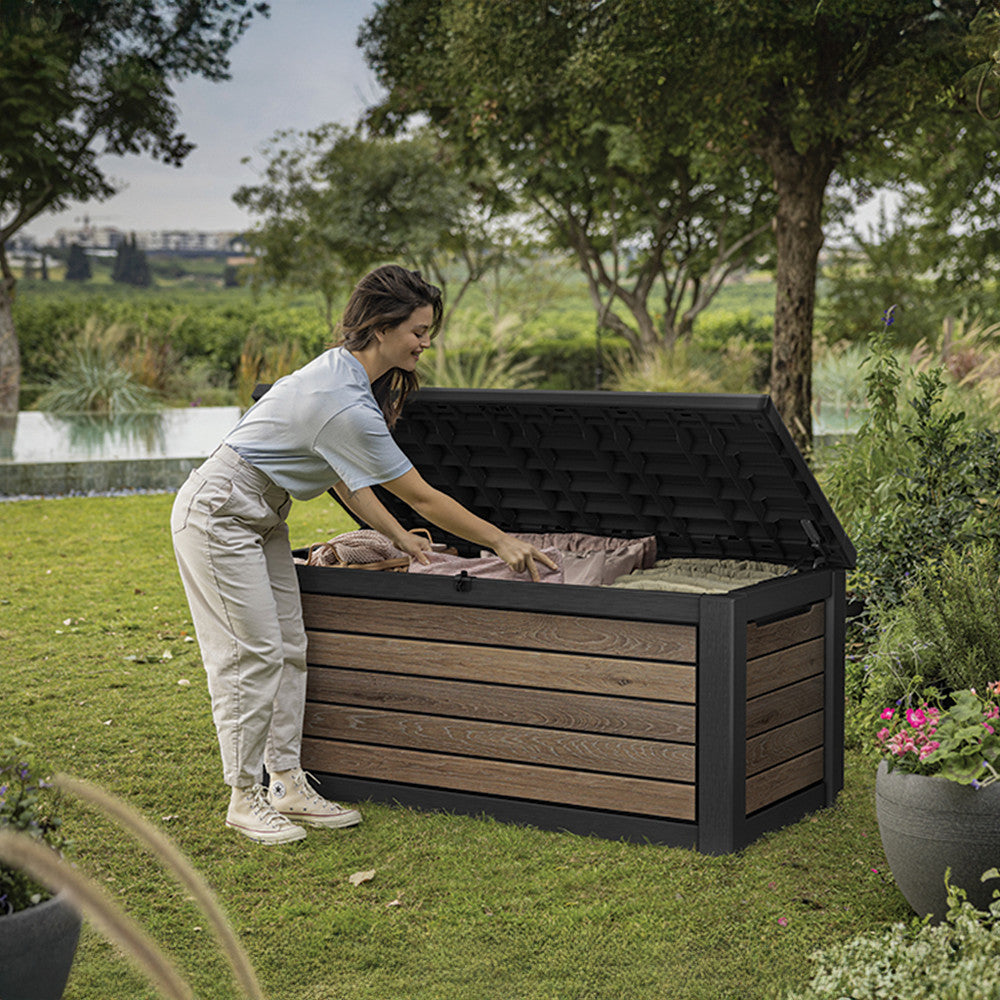 Decocoat műanyag kerti láda 630 L Másodlagos kép