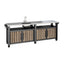 Decocoat unity chef műanyag kerti grill asztal 415l