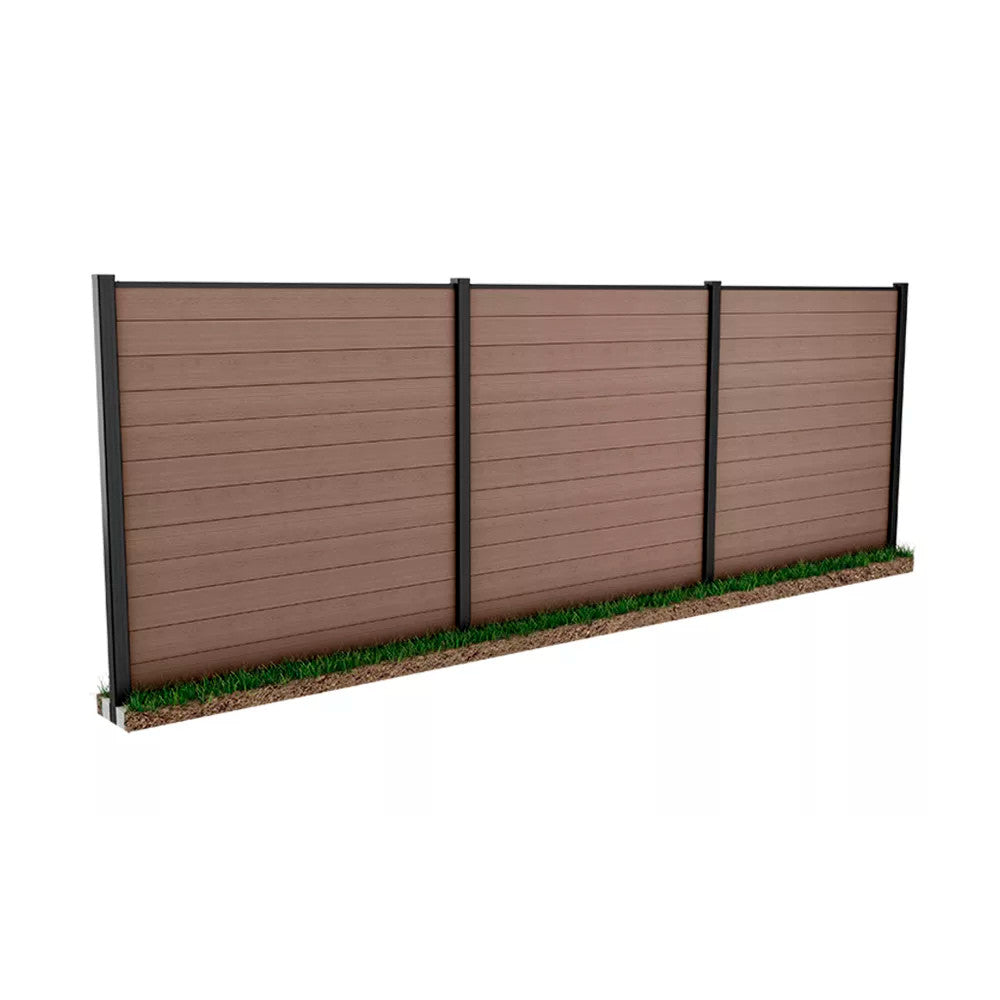 Fence evotech műanyag famintás kerítéspanel csomag