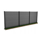 Fence evotech műanyag famintás kerítéspanel csomag