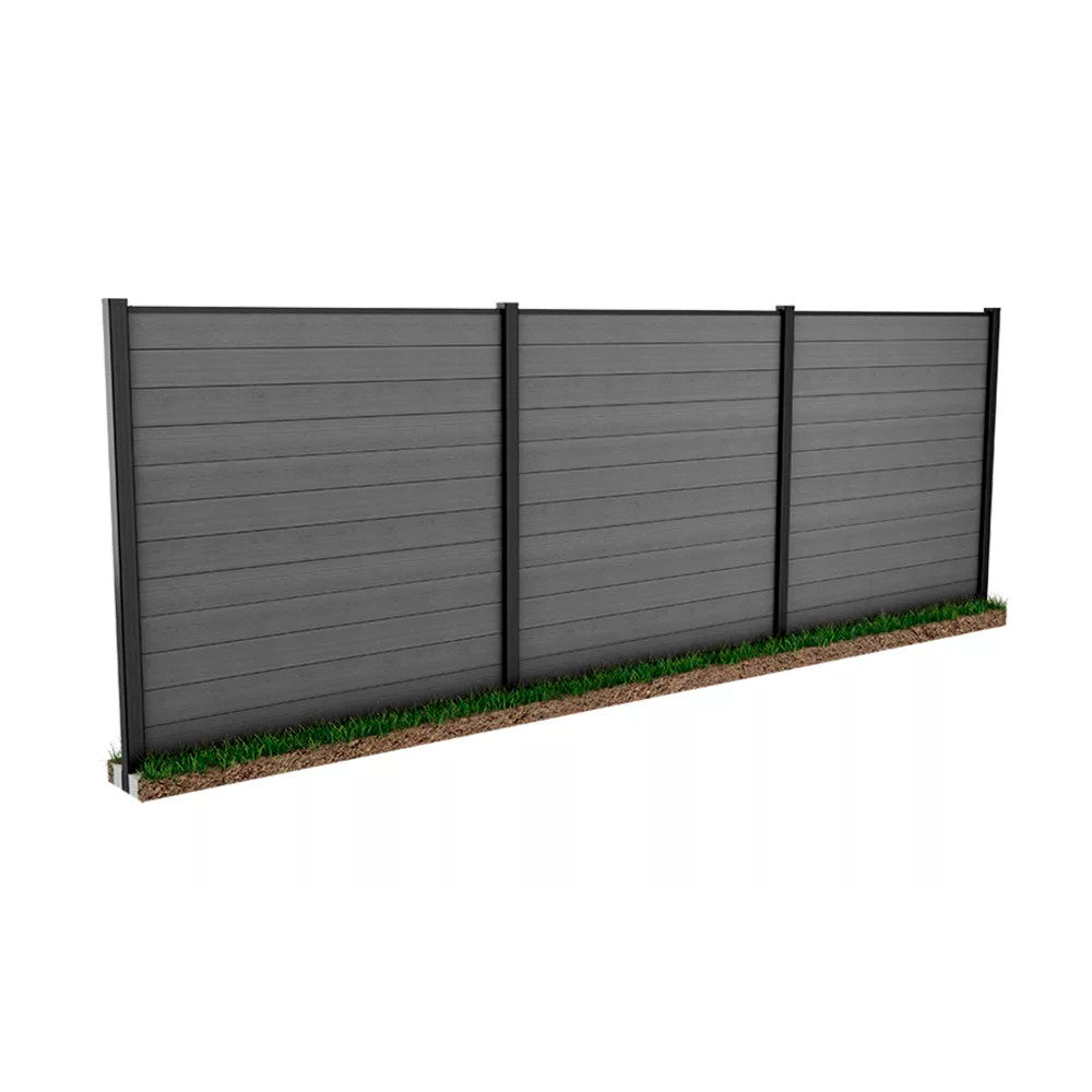 Fence evotech műanyag famintás kerítéspanel csomag