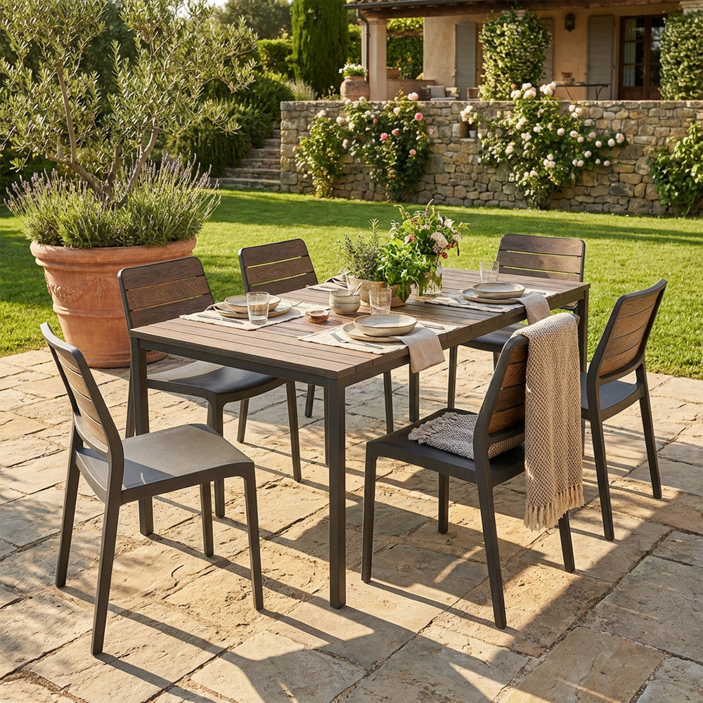 Set de mobilier de grădină Porto Nova 200 6+1 Imagine secundară a produsului