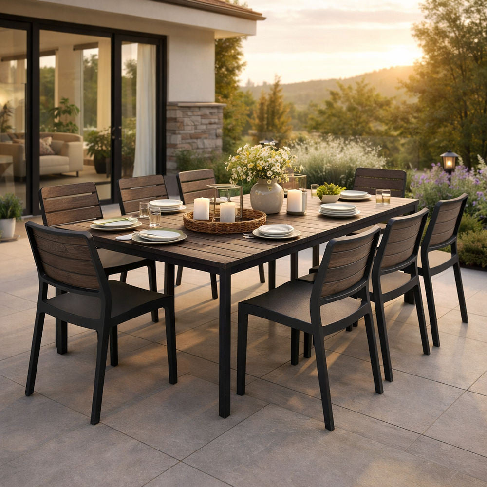 Set de mobilier de grădină Porto Nova 200 8+1 Imagine secundară a produsului
