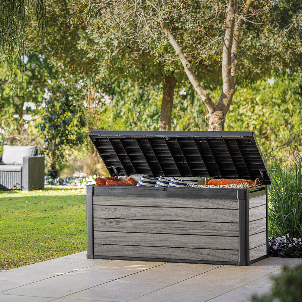 Decocoat műanyag kerti lád 570 l
