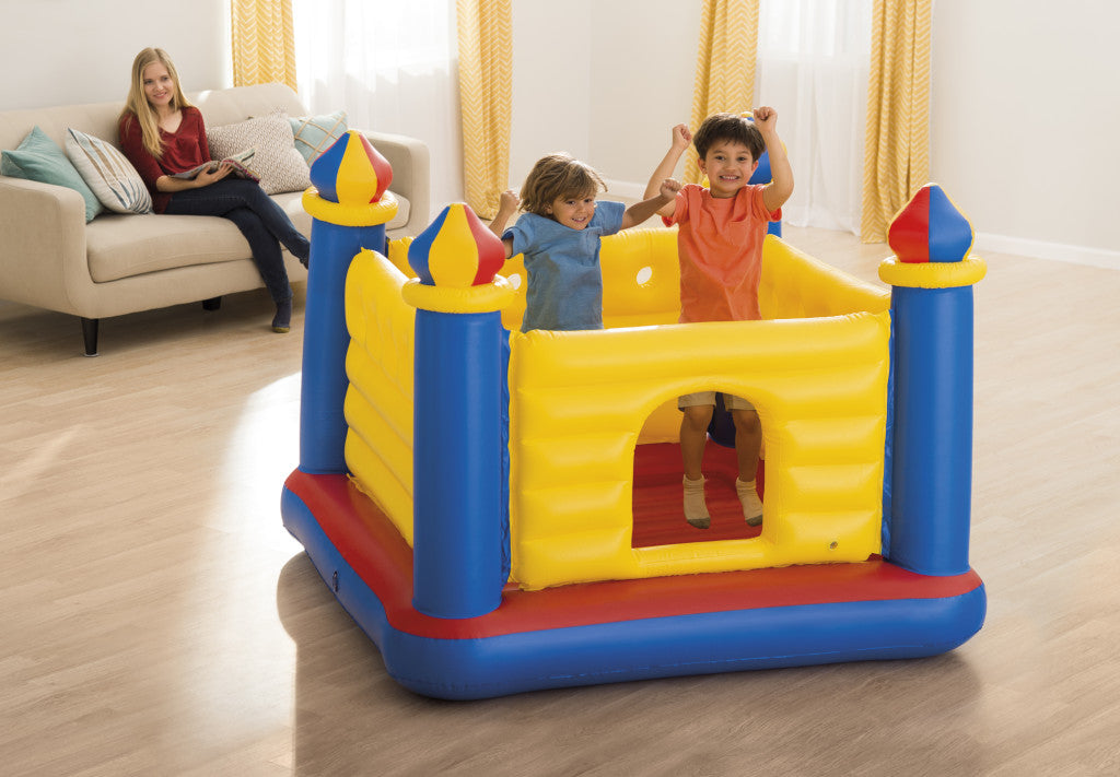 Intex 48259 Castle felfújható ugrálóvár gyermekeknek, 174 × 174 × 135 cm Másodlagos kép
