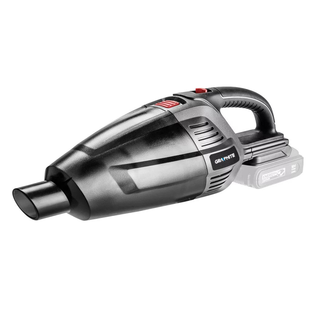 AKKUS KÉZI ÉS PADLÓ PORSZÍVÓ 2AZ1-BEN, ENERGY+ 18V, 3, 8KPA AKKU NÉLKÜL!!!, GRAPHITE