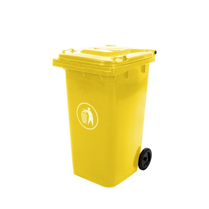 Hulladéktároló 240L sárga Fő kép