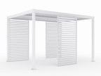 Kert Outlet pergolára szerelt lamellás oldalpanel nézete - Homelux, 5902659145109