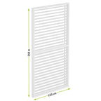 Kert Outlet lamellás oldalpanel méretábra 123 × 218 cm - Homelux, 5902659145109