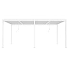 LUXE pergola 5,8x3m fehér LED világítással