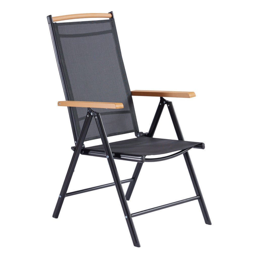 Set mobilier  de grădină IZZY cu 8 locuri și blat negru Imagine secundară a produsului