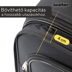 TraveLux light kabinbőrönd puha levehető kerékkel 55x40x20 cm
