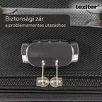 TraveLux light közepes bőrönd puha 68x45x25 cm
