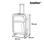 TraveLux light nagy bőrönd puha 76x50x29 cm