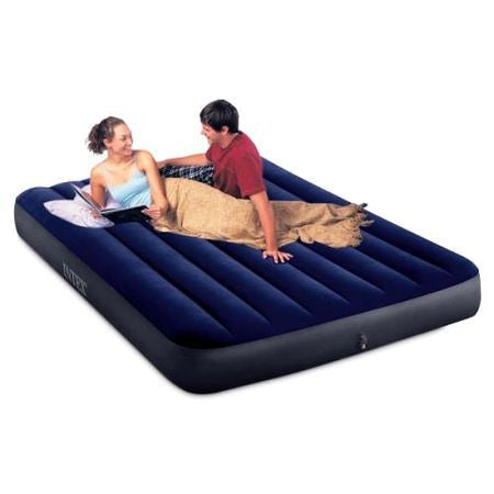 Intex 64758 kétszemélyes felfújható velúr matrac, 191 × 137 cm Másodlagos kép