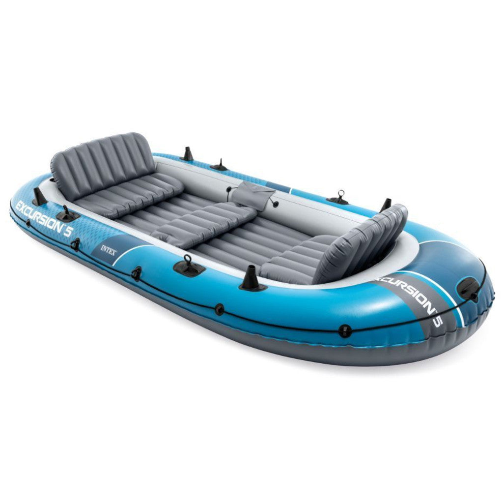 Intex 66325 Excursion 5 ötszemélyes felfújható csónak pumpával, 2 evezővel és hordtáskával Másodlagos kép