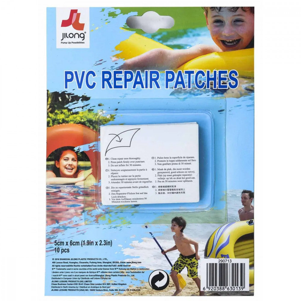 PVC matrac/medence javító folt 5 x 6 cm Fő kép