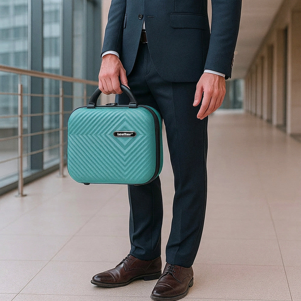 TraveLux Pro kézi bőrönd keményfedeles 28x36x16 cm Másodlagos kép