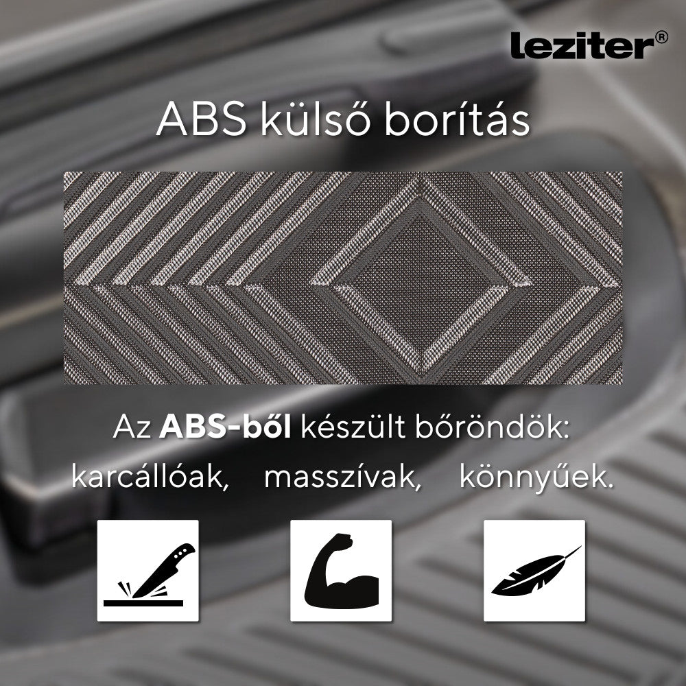 TraveLux Pro kabinbőrönd keményfedeles levehető kerékkel 50x40x20 cm