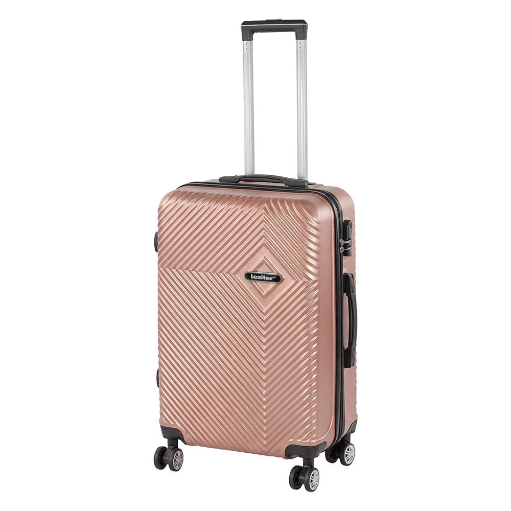 TraveLux Pro közepes bőrönd keményfedeles 68x45x25 cm