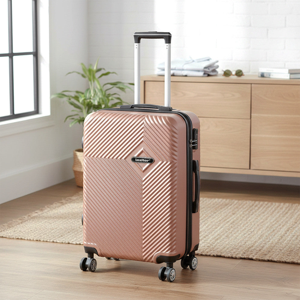 TraveLux Pro közepes bőrönd keményfedeles 68x45x25 cm Másodlagos kép