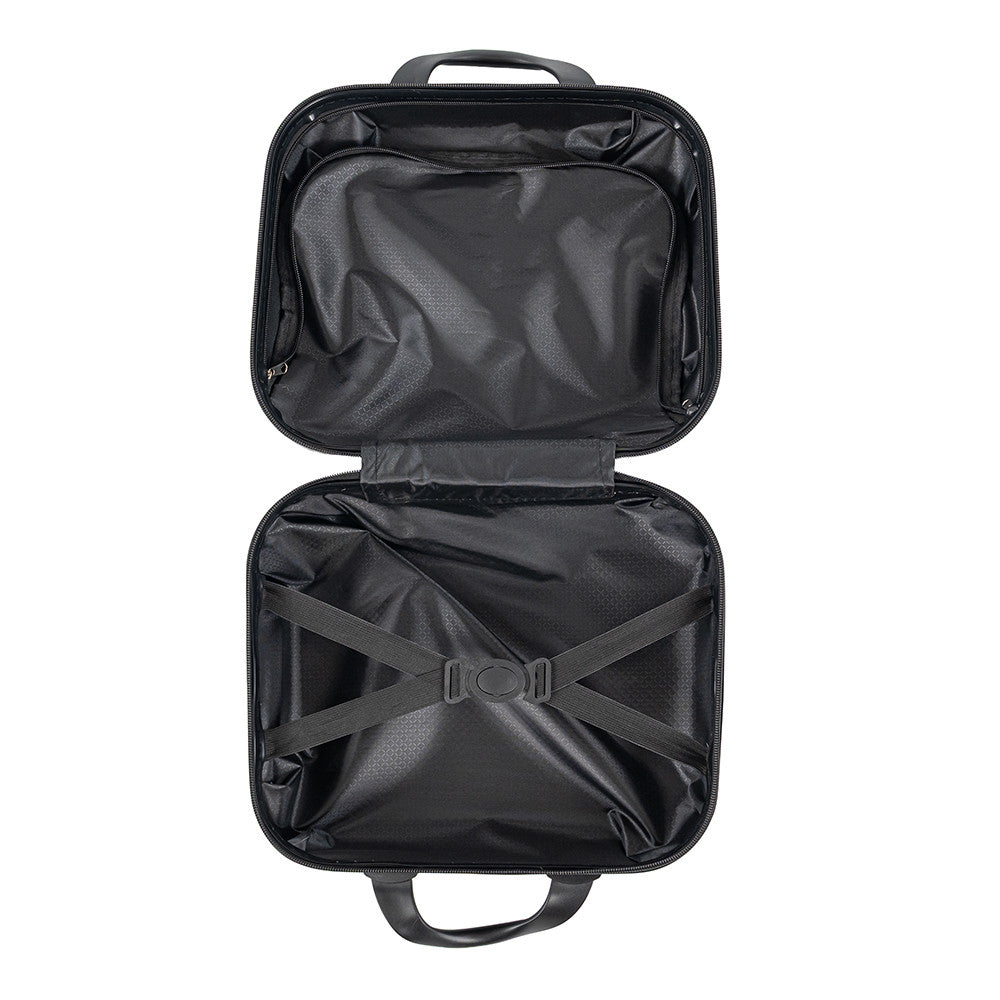 TraveLux Max kisméretű kézi bőrönd keményfedeles 28x36x16 cm