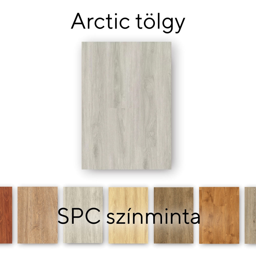 Leziter Arctic tölgy Vinyl SPC padló minta/db Fő kép