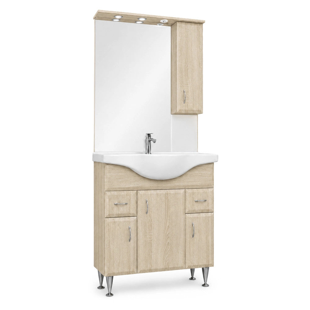 Set mobilier baie Bianca Plus 75 Imagine secundară a produsului