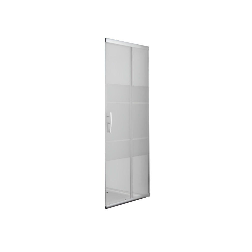 Sanotechnik B90CS Tolóajtó 90×200 cm-es méretben, csíkos üveggel Fő kép