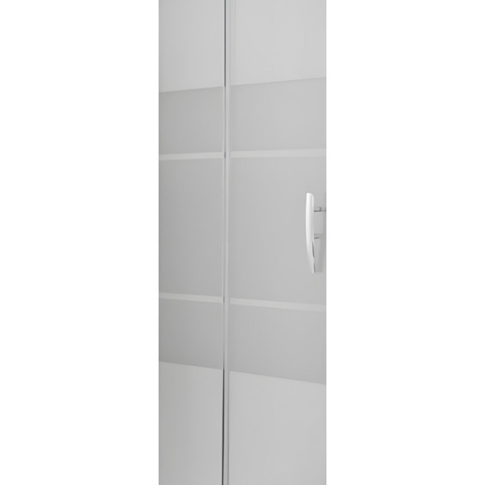 Sanotechnik B90CS Tolóajtó 90×200 cm-es méretben, csíkos üveggel