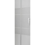 Sanotechnik B90CS Tolóajtó 90×200 cm-es méretben, csíkos üveggel