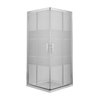 Sanotechnik B90CS Tolóajtó 90×200 cm-es méretben, csíkos üveggel