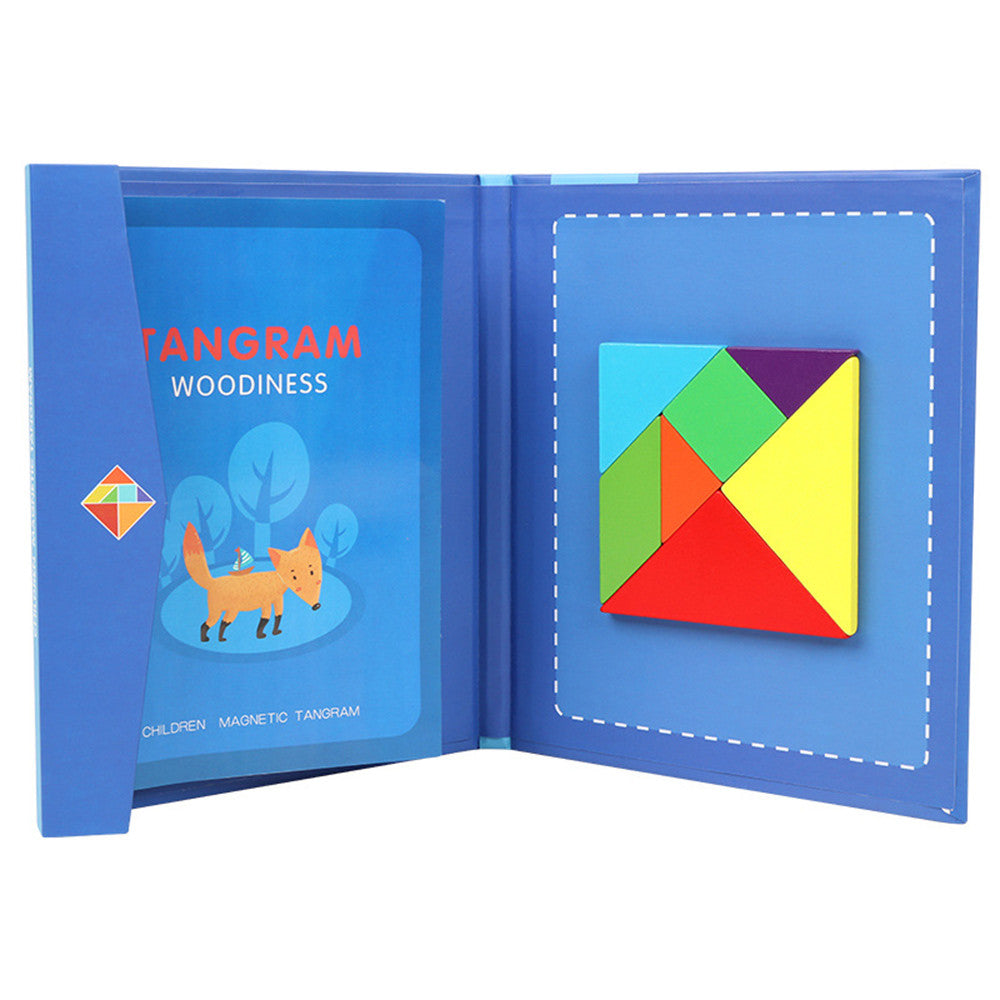 Mágneses tangram fajáték Fő kép