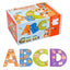 Fa ábécé puzzle angol szavakkal