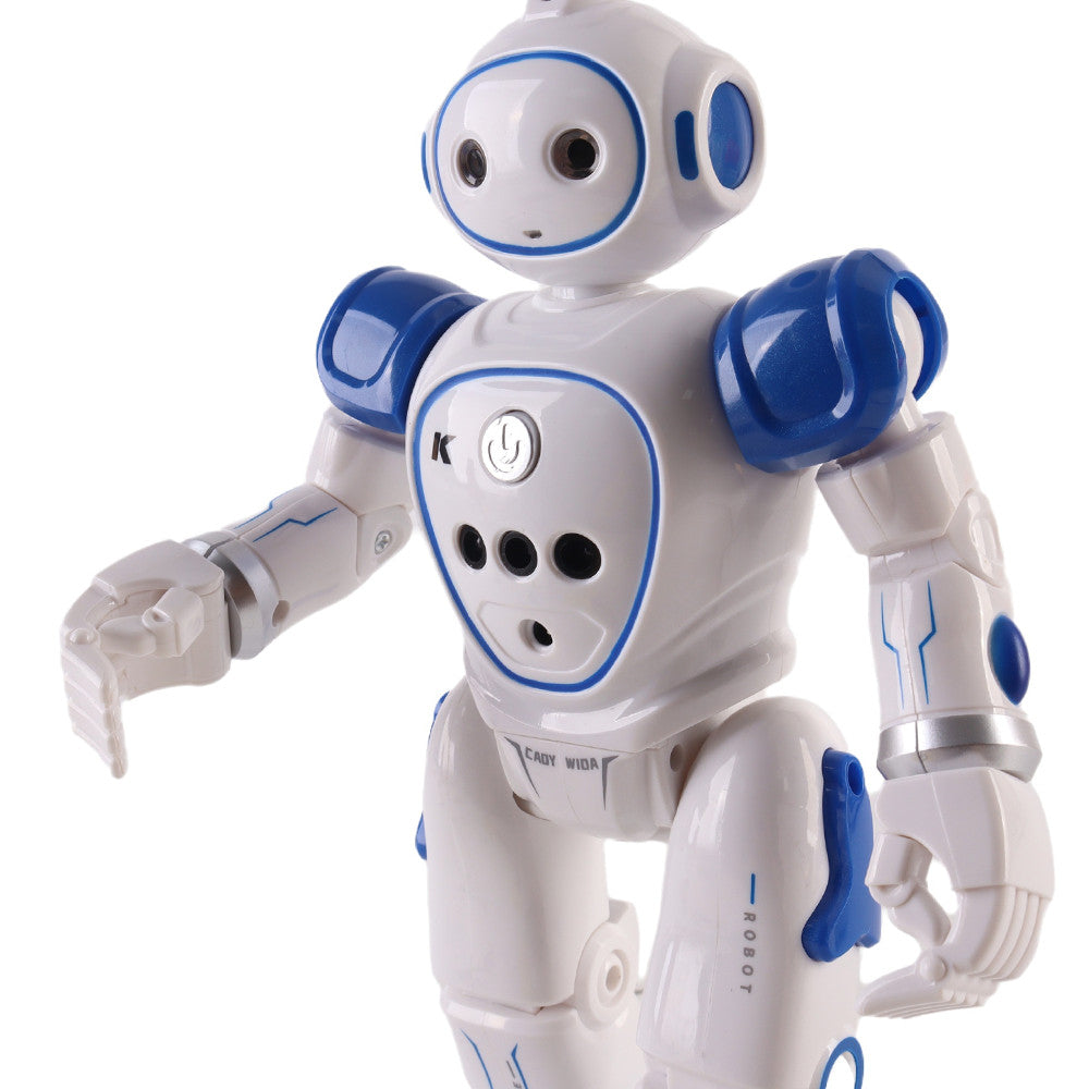 Cady robot intelligens, érzékelős, interaktív játék kék