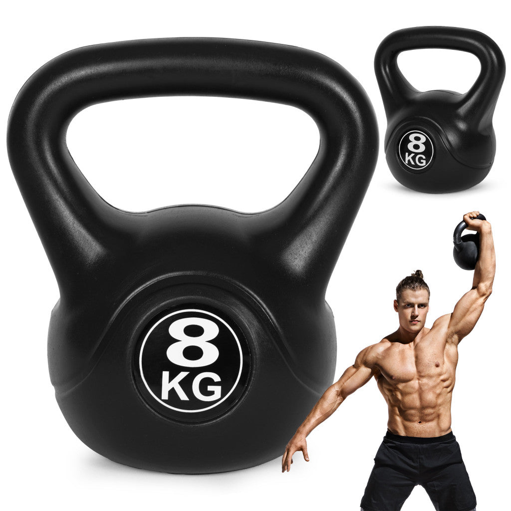 Kettlebell 8 kg fekete Fő kép
