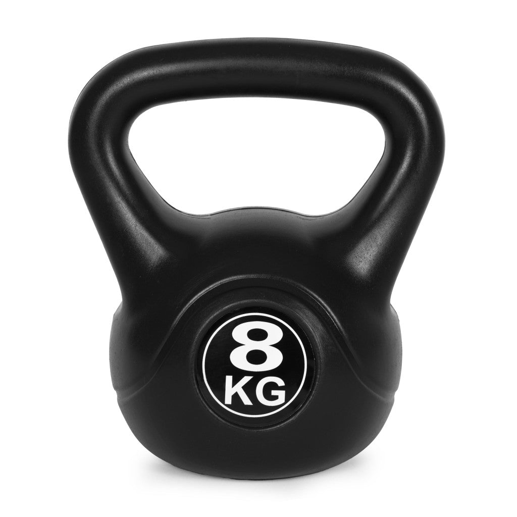 Kettlebell 8 kg fekete Másodlagos kép