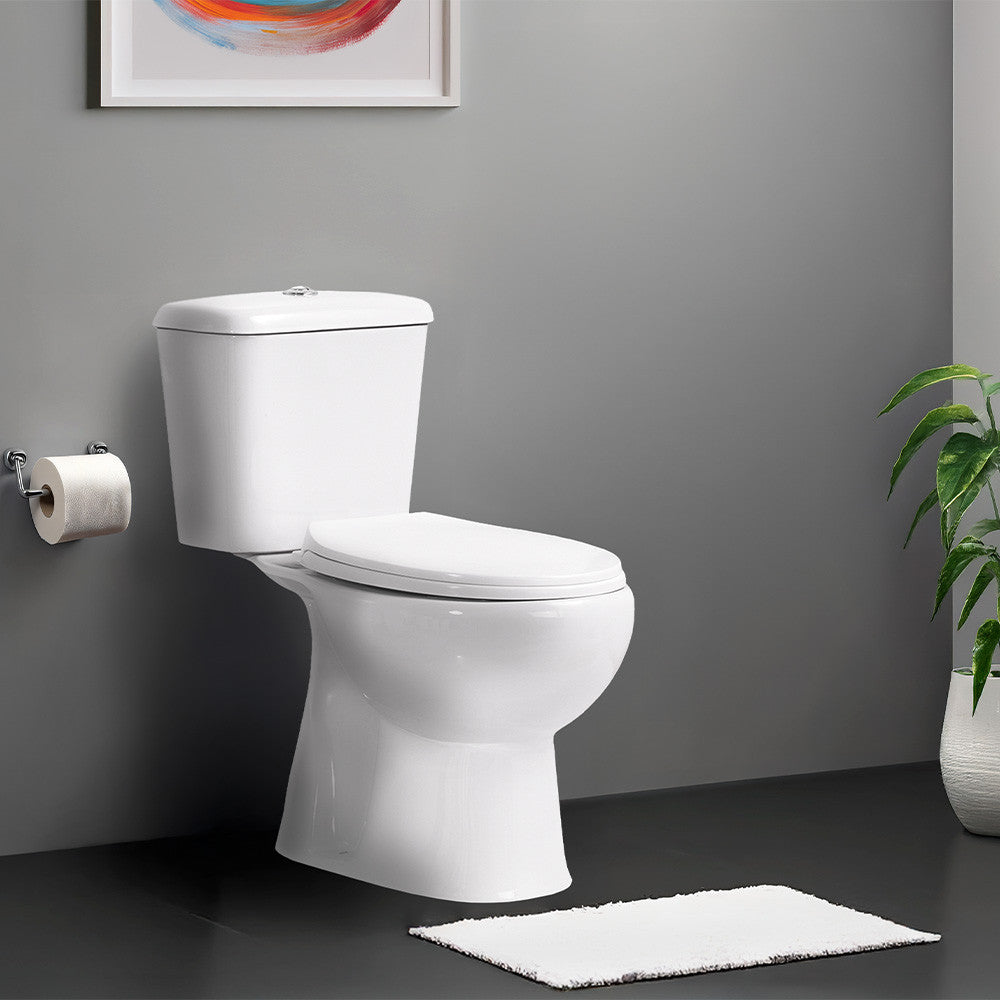 Cleano monoblokkos WC alsó kifolyással ülőkével Másodlagos kép