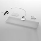 MIRACLE LED lámpa, 7W, 300x46x114mm, króm (E27644CI)